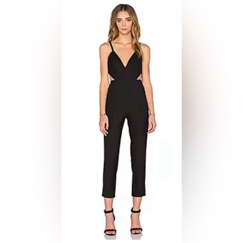 NBD Black Jumpsuit (XS)